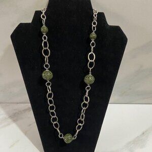 Bold and modern Paparazzi necklace and earring set